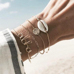 Bead Chain Bracelet Set Anklet