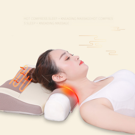 Cervical Spine Massage Pillow Neck Massager Electric Pillow Neck Shoulder