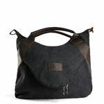 Handheld Minimalist Retro Shoulder Crossbody Vintage Canvas Bag