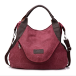 Handheld Minimalist Retro Shoulder Crossbody Vintage Canvas Bag