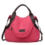 Handheld Minimalist Retro Shoulder Crossbody Vintage Canvas Bag