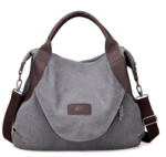 Handheld Minimalist Retro Shoulder Crossbody Vintage Canvas Bag
