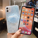 Epoxy sequin holder mobile phone case