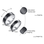 Stainless steel rotating ring